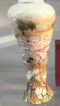 Cobridge Stoneware Ox-Eye Vase