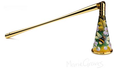 Elliot Hall Enamels Bumble Bee Candle Snuffer