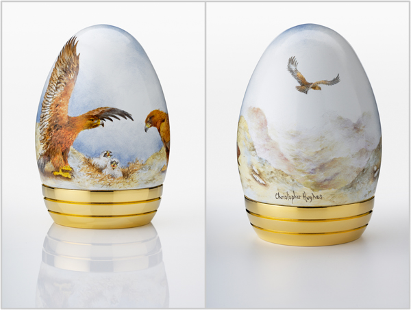 Elliot Hall Enamels Golden Eagles