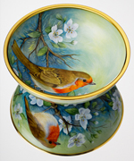 Elliot Hall Enamels Robin