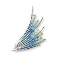 Sheila Fleet Jewellery Cascade Brooch EBX150