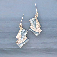 Sheila Fleet Jewellery Flagstone Earrings EEX137