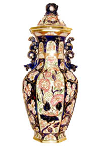 Mason's Ironstone Dragon Vase