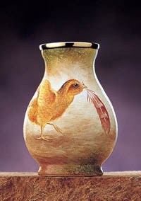 Moorcroft Enamels The New Arrival Vase 7/NA