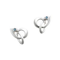 Sheila Fleet Jewellery Tidal Silver Earings SE155
